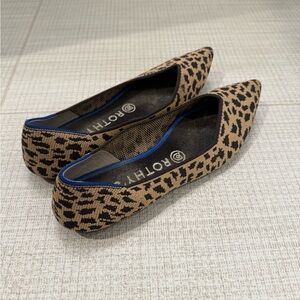 FLASH SALE!!! Rothy's Leopard Print Women's Flats